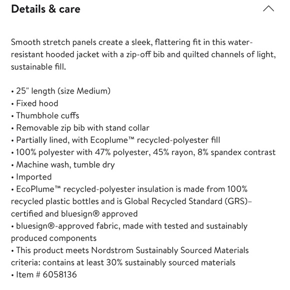 Bernardo water repellent jacket - Picture 11 of 11